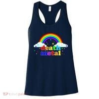 Rainbow Death Metal Logo Women's Tank Top thumb 0