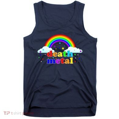 Rainbow Death Metal Logo Tank Top