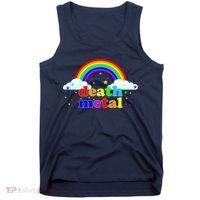Rainbow Death Metal Logo Tank Top thumb 0