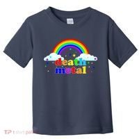 Rainbow Death Metal Logo Toddler T-Shirt thumb 0