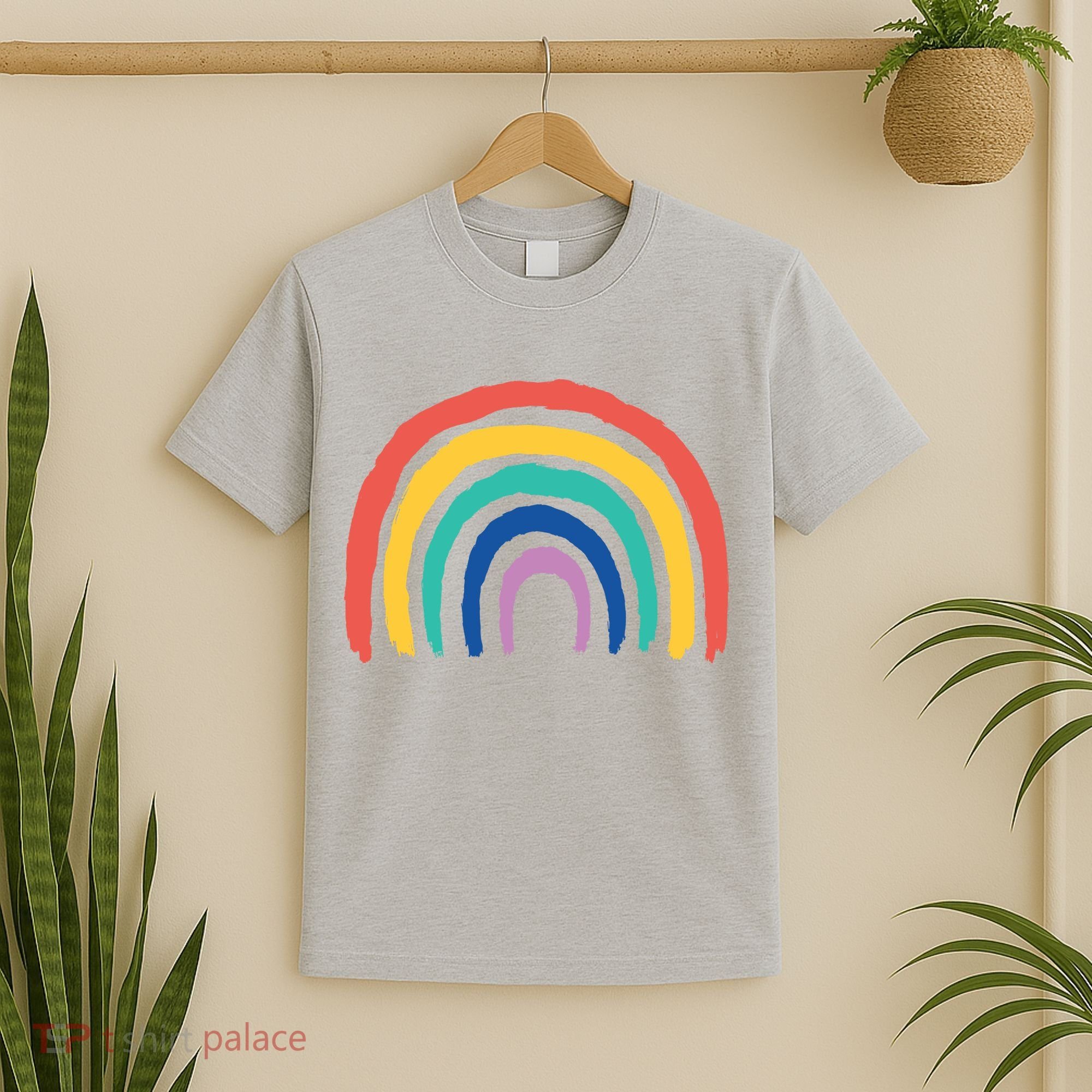 Rainbow Drawing T-Shirt