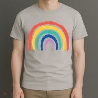 Rainbow Drawing T-Shirt thumb 3