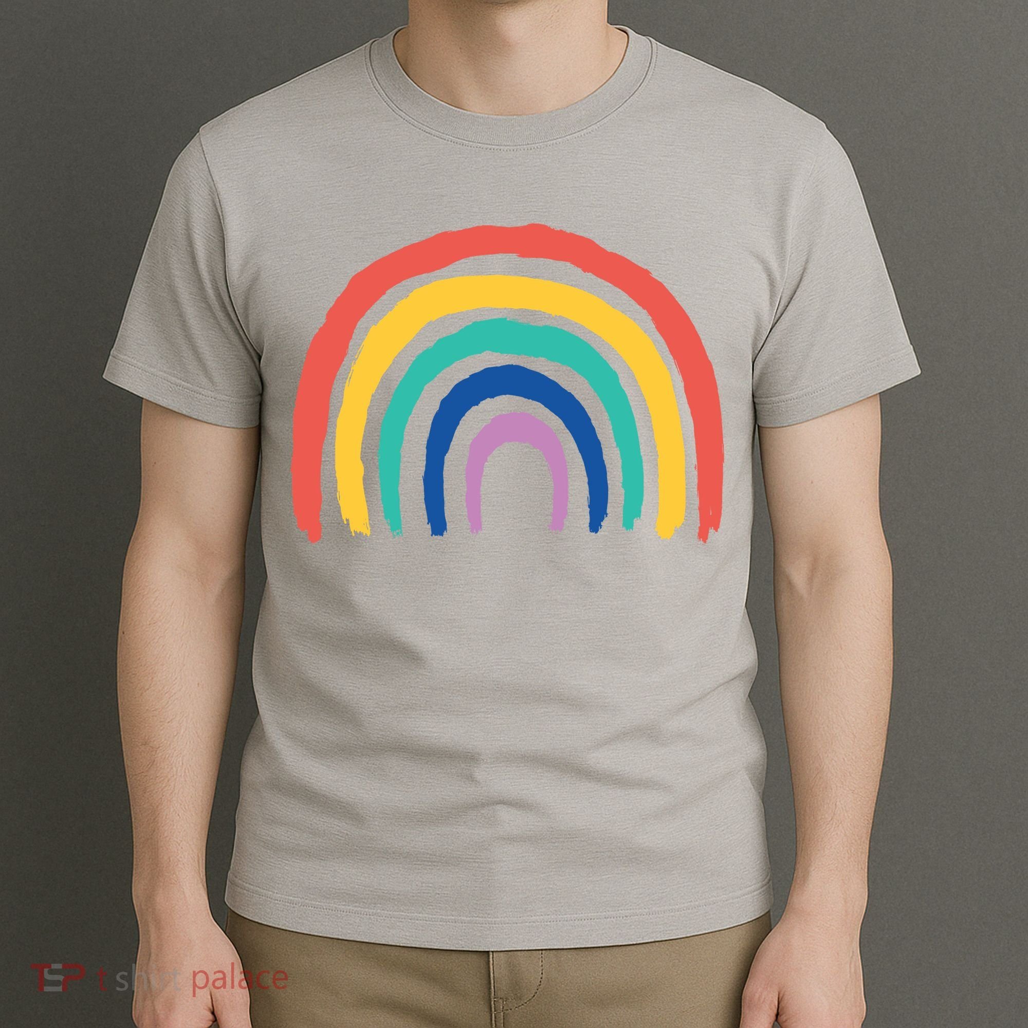 Rainbow Drawing T-Shirt
