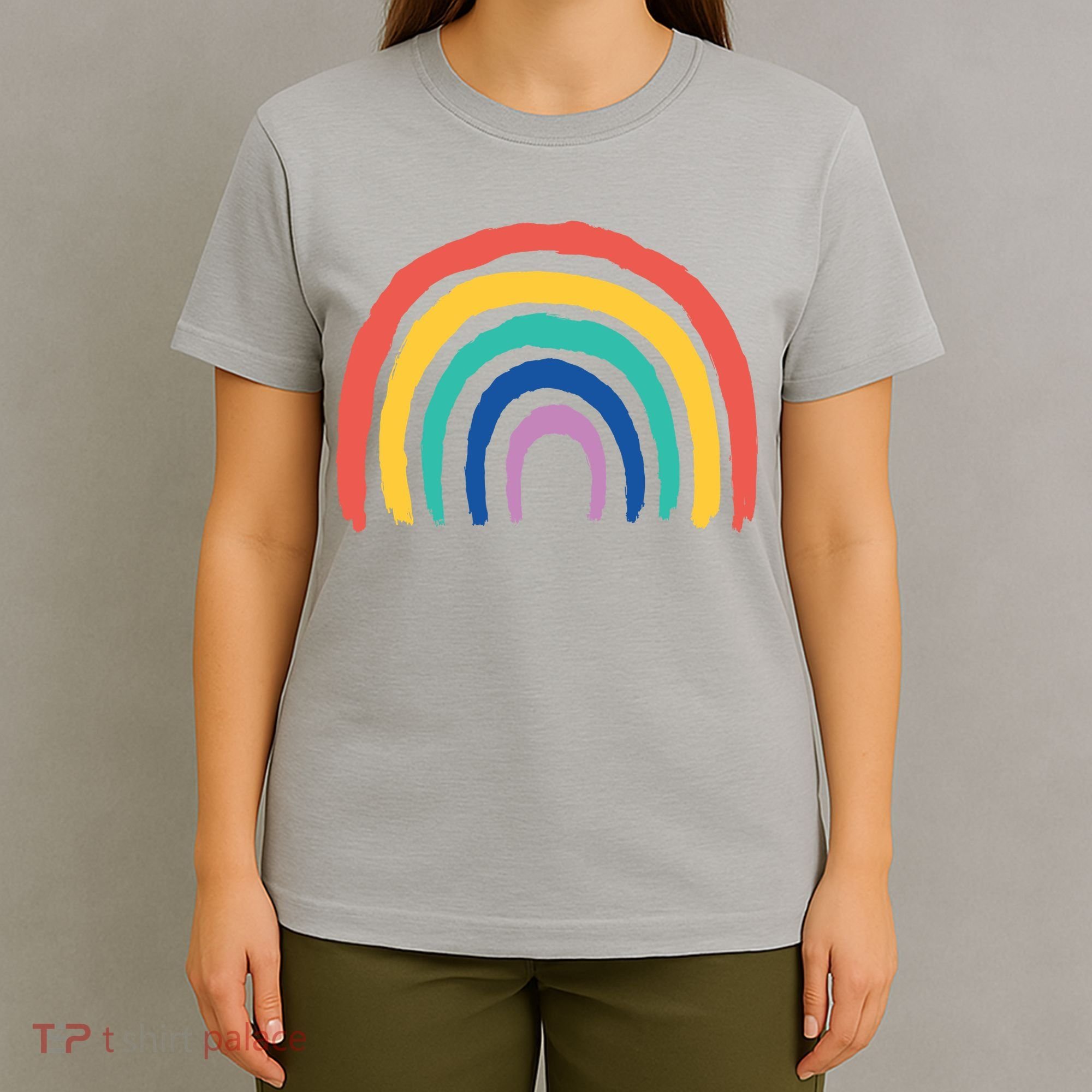 Rainbow Drawing T-Shirt
