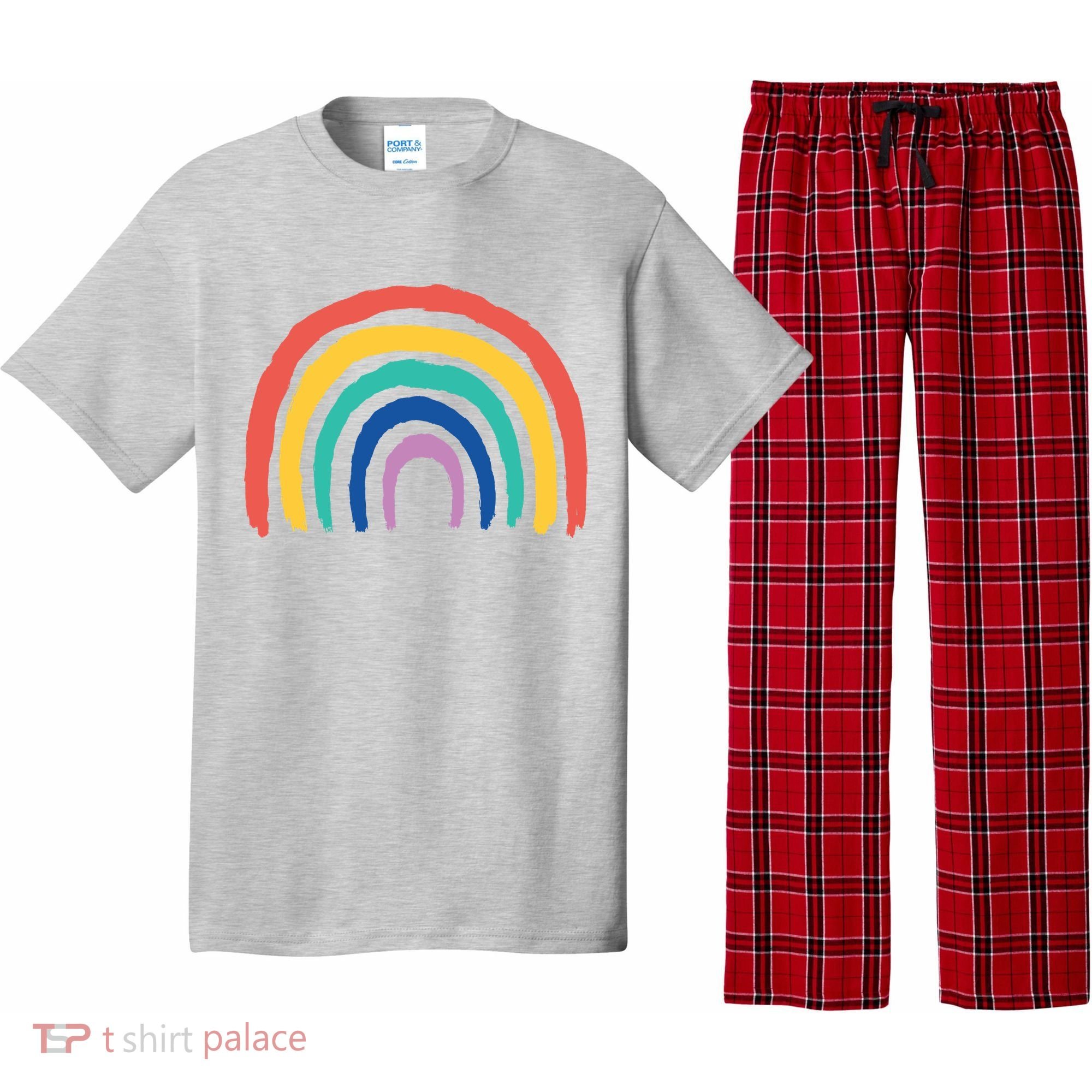 Rainbow Drawing Pajama Set
