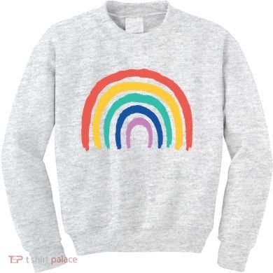 Rainbow Drawing Kids Sweatshirt