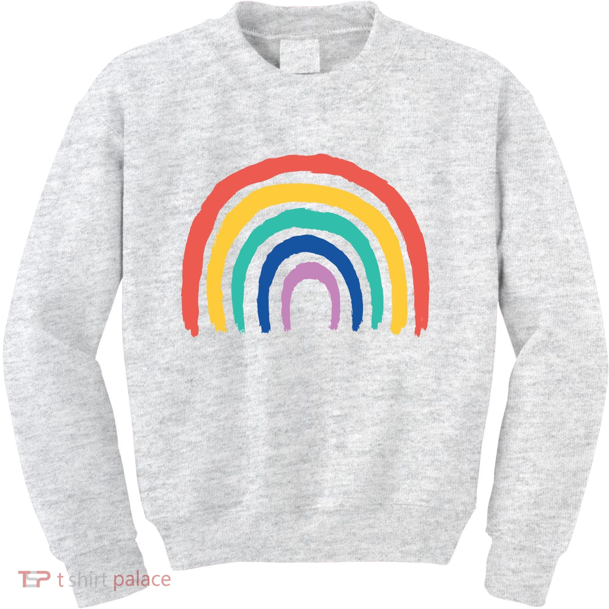 Rainbow Drawing Kids Sweatshirt