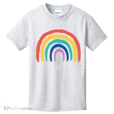 Rainbow Drawing Kids T-Shirt