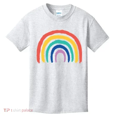 Rainbow Drawing Kids T-Shirt
