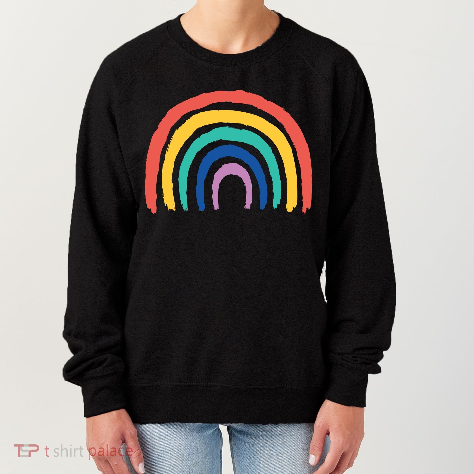 Rainbow Drawing Women's Sweatshirt
