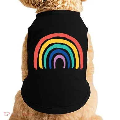 Rainbow Drawing Doggie Tank