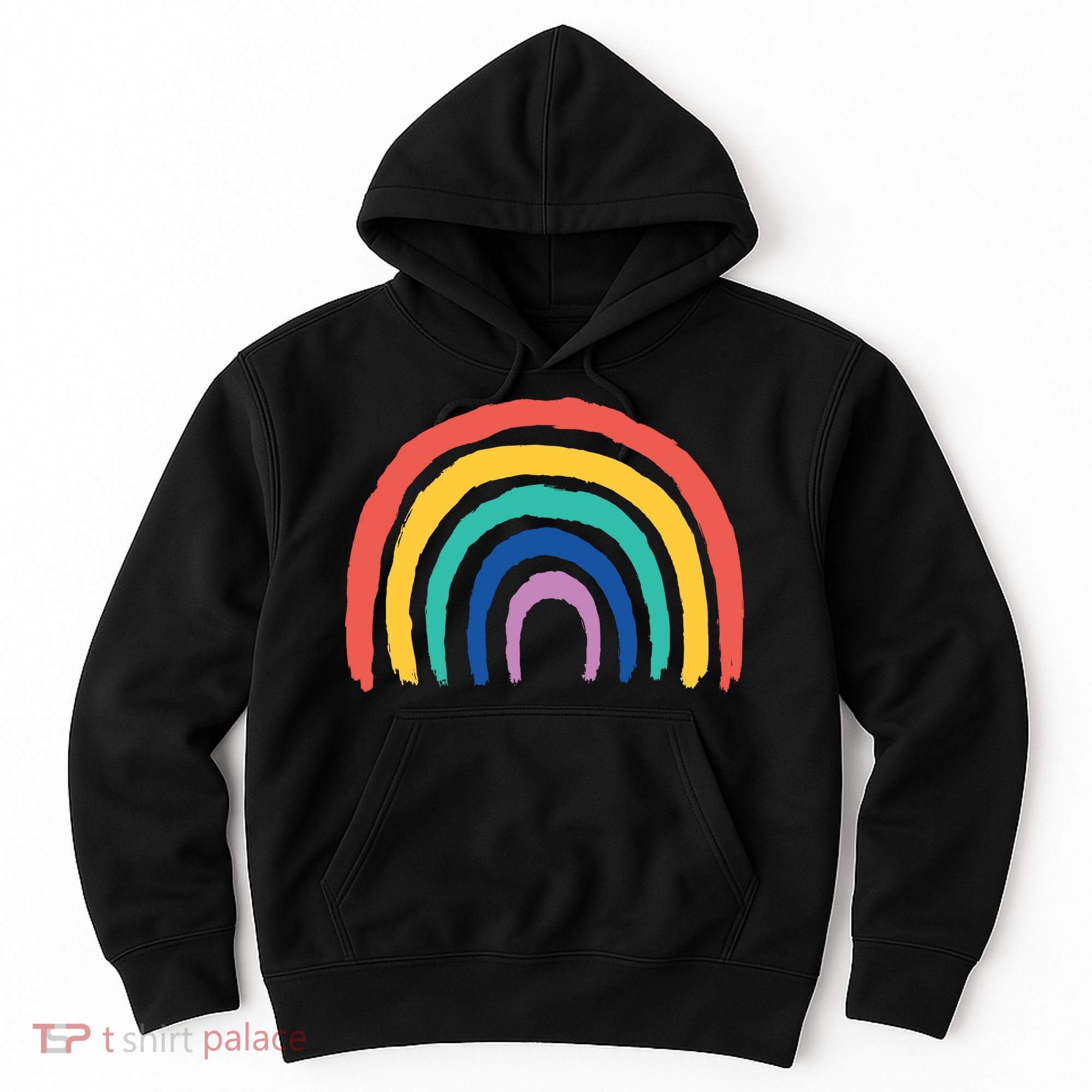 Rainbow Drawing Hoodie