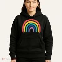 Rainbow Drawing Hoodie thumb 5
