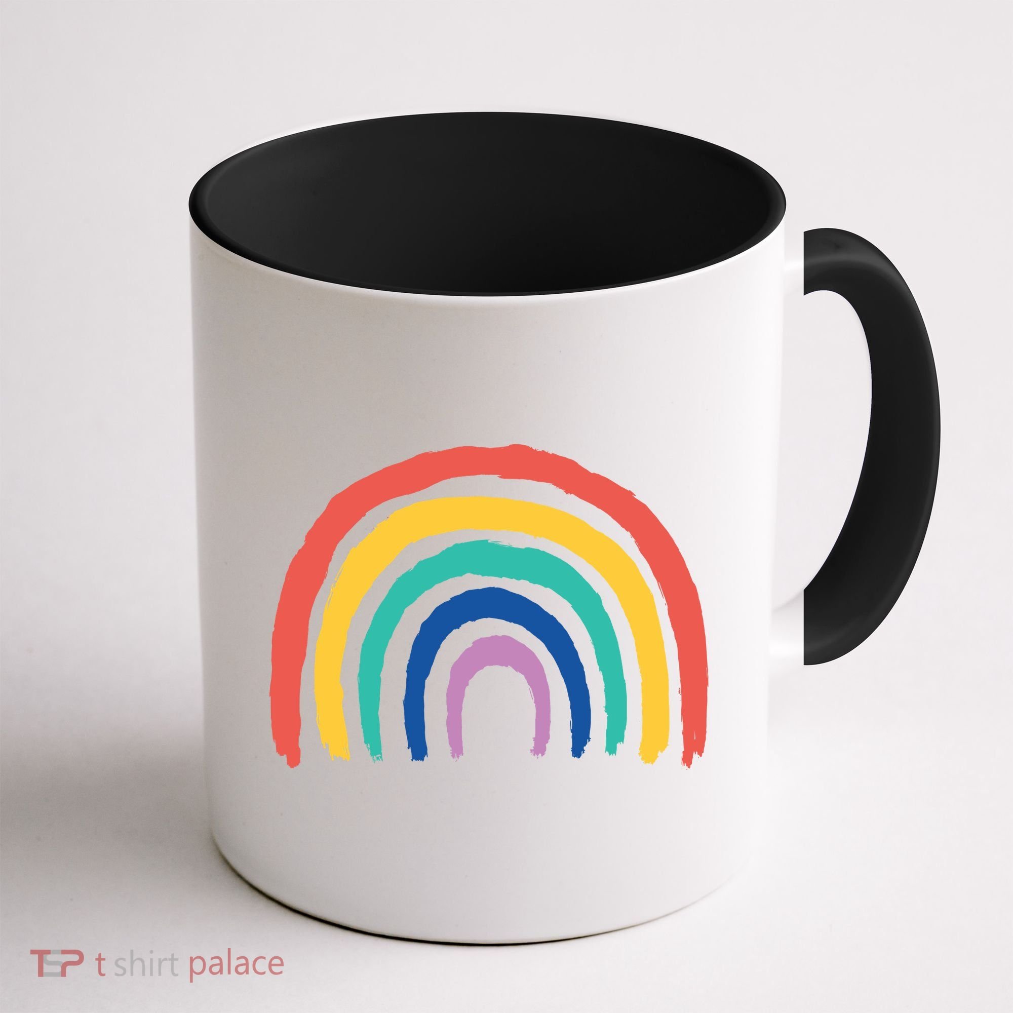 Rainbow Drawing Coffee Mug