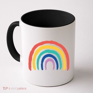 Rainbow Drawing Coffee Mug