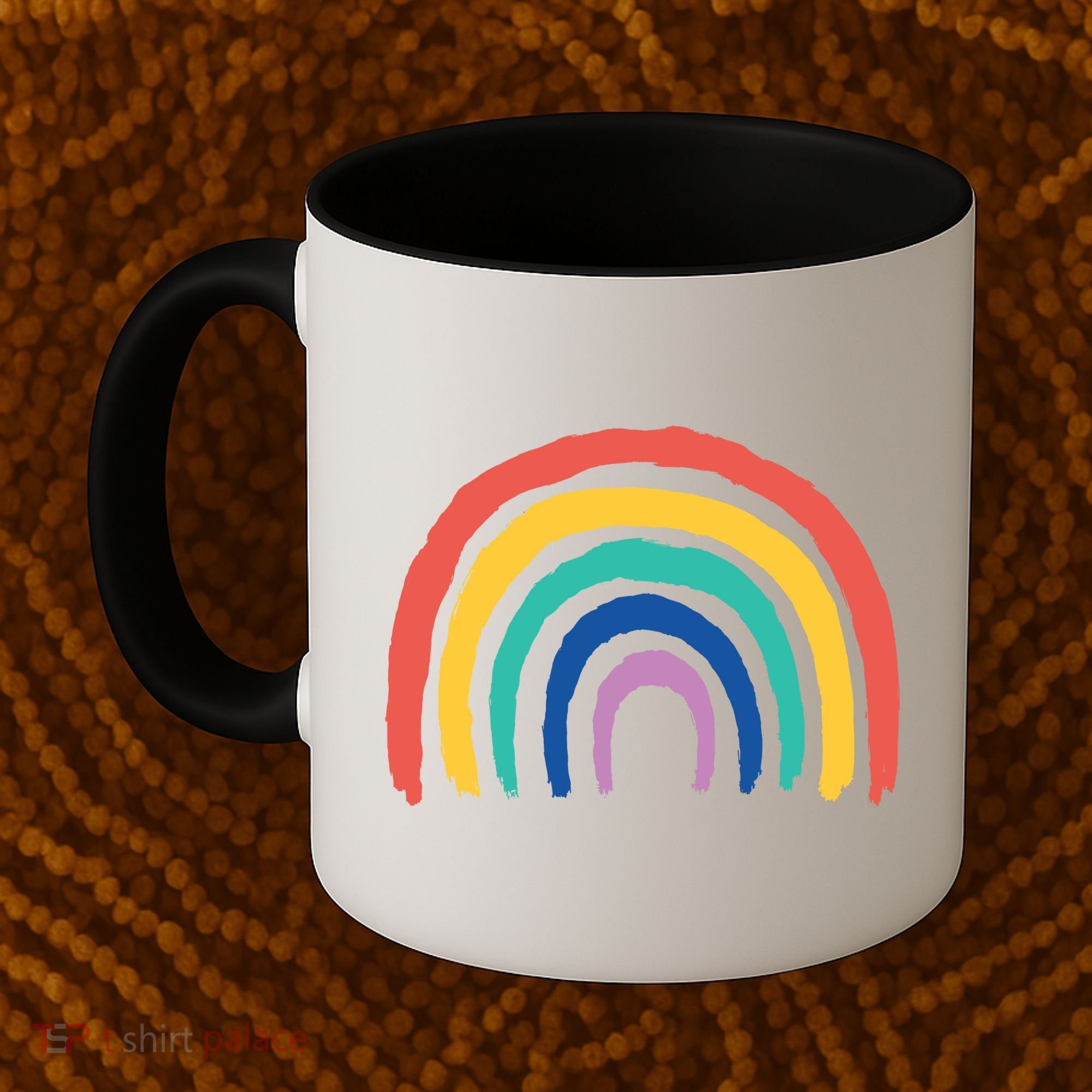 Rainbow Drawing Coffee Mug