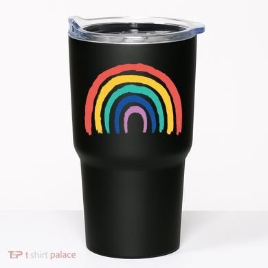Rainbow Drawing Tumbler