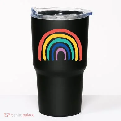 Rainbow Drawing Tumbler