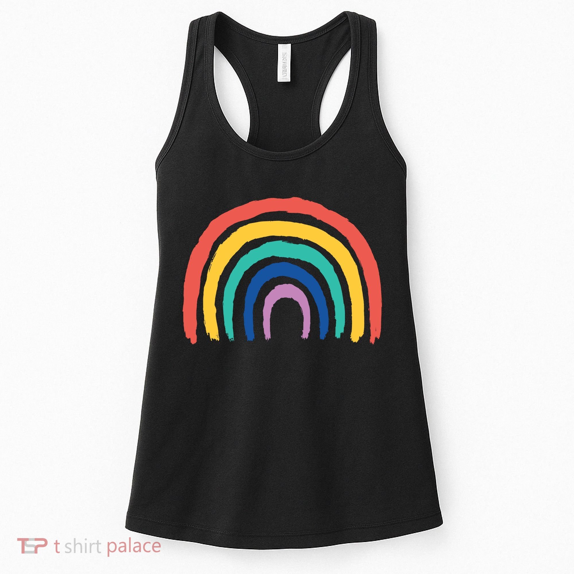 Rainbow Drawing Women's Tank Top