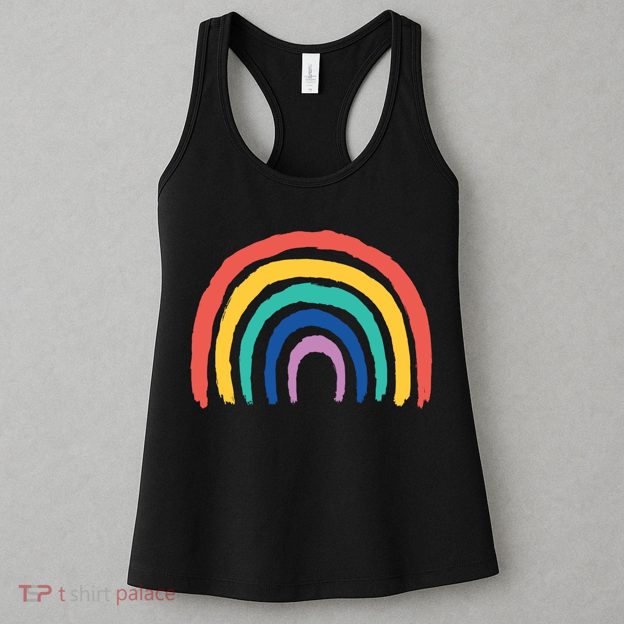 Rainbow Drawing Women's Tank Top