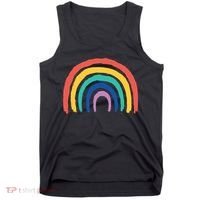 Rainbow Drawing Tank Top thumb 0