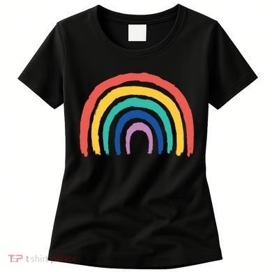 Rainbow Drawing Women's T-Shirt