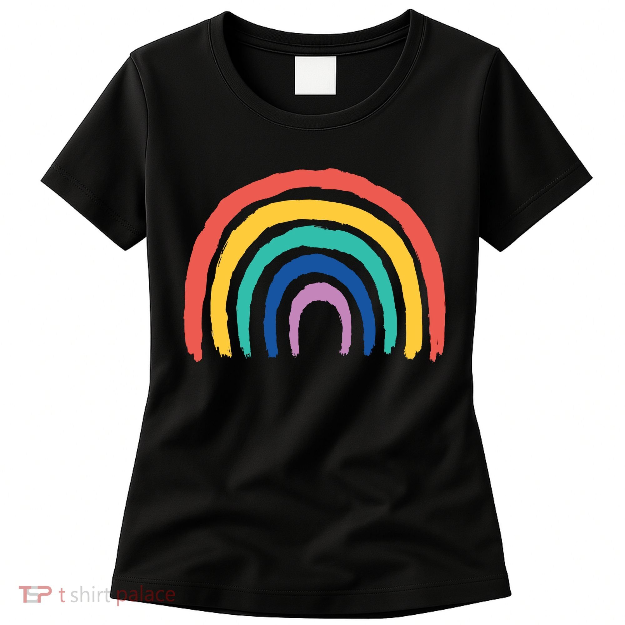 Rainbow Drawing Women's T-Shirt