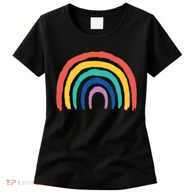 Rainbow Drawing Women's T-Shirt
