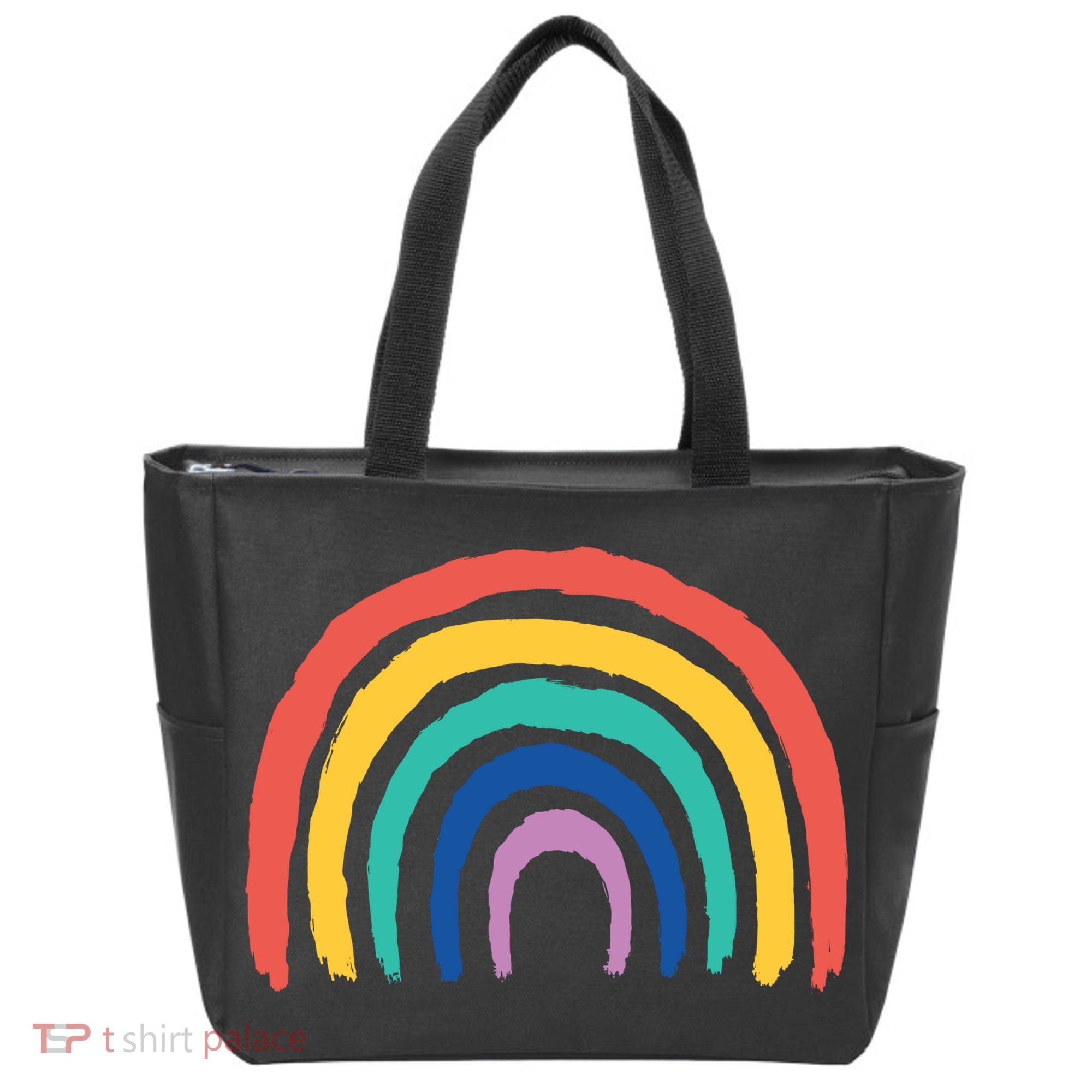 Rainbow Drawing Tote Bag