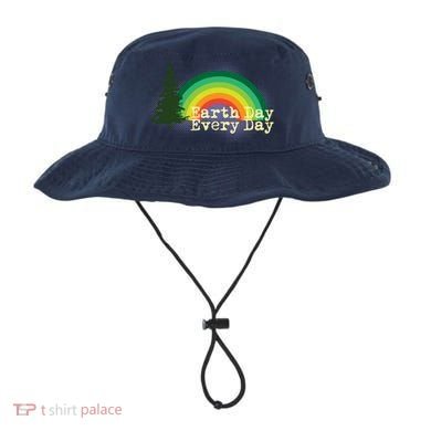 Rainbow Earth Day Every Day Retro Bucket Hat