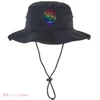 Rainbow Gay Pride Sugar Skull Bucket Hat thumb 0