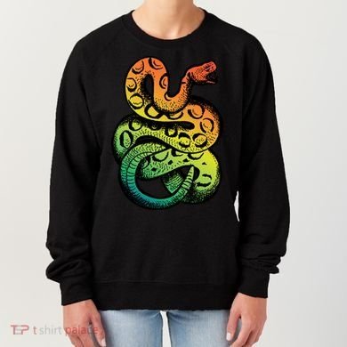 Rainbow Rattlesnake Women's Sweatshirt