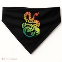 Rainbow Rattlesnake USA-Made Doggie Bandana thumb 0
