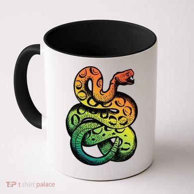 Rainbow Rattlesnake Coffee Mug