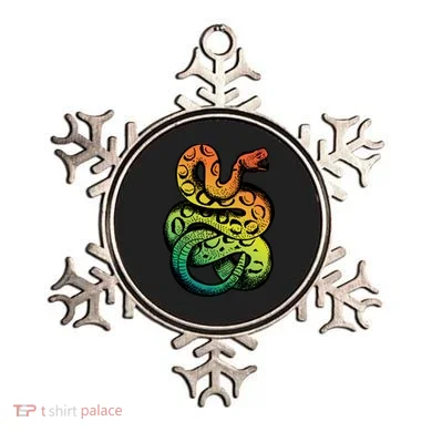 Rainbow Rattlesnake Ornament