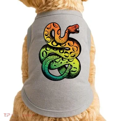 Rainbow Rattlesnake Doggie Tank