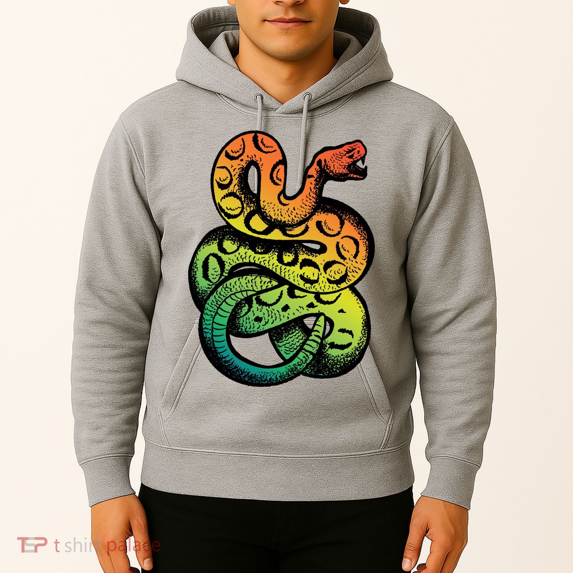 Rainbow Rattlesnake Hoodie