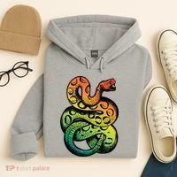Rainbow Rattlesnake Hoodie thumb 4