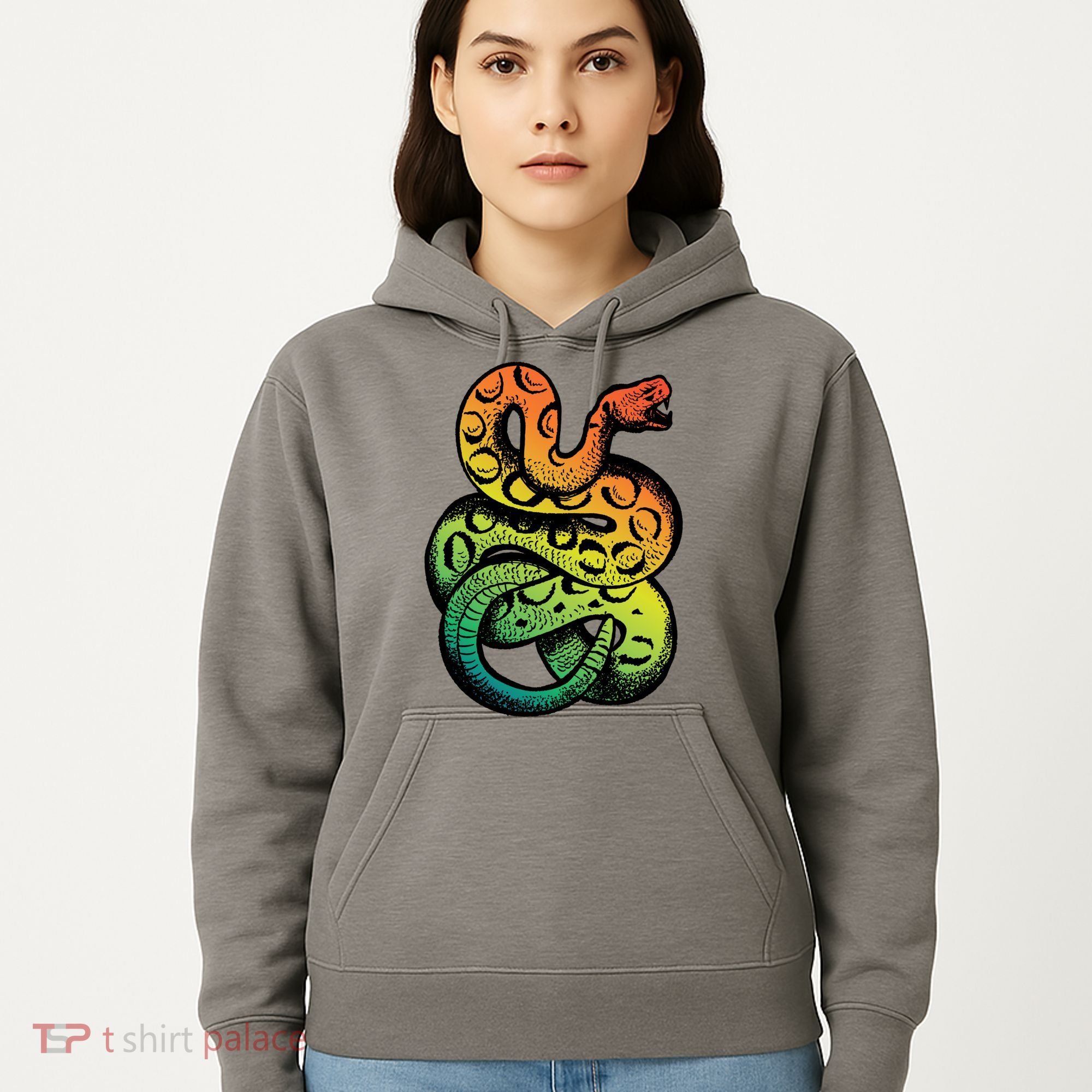 Rainbow Rattlesnake Hoodie