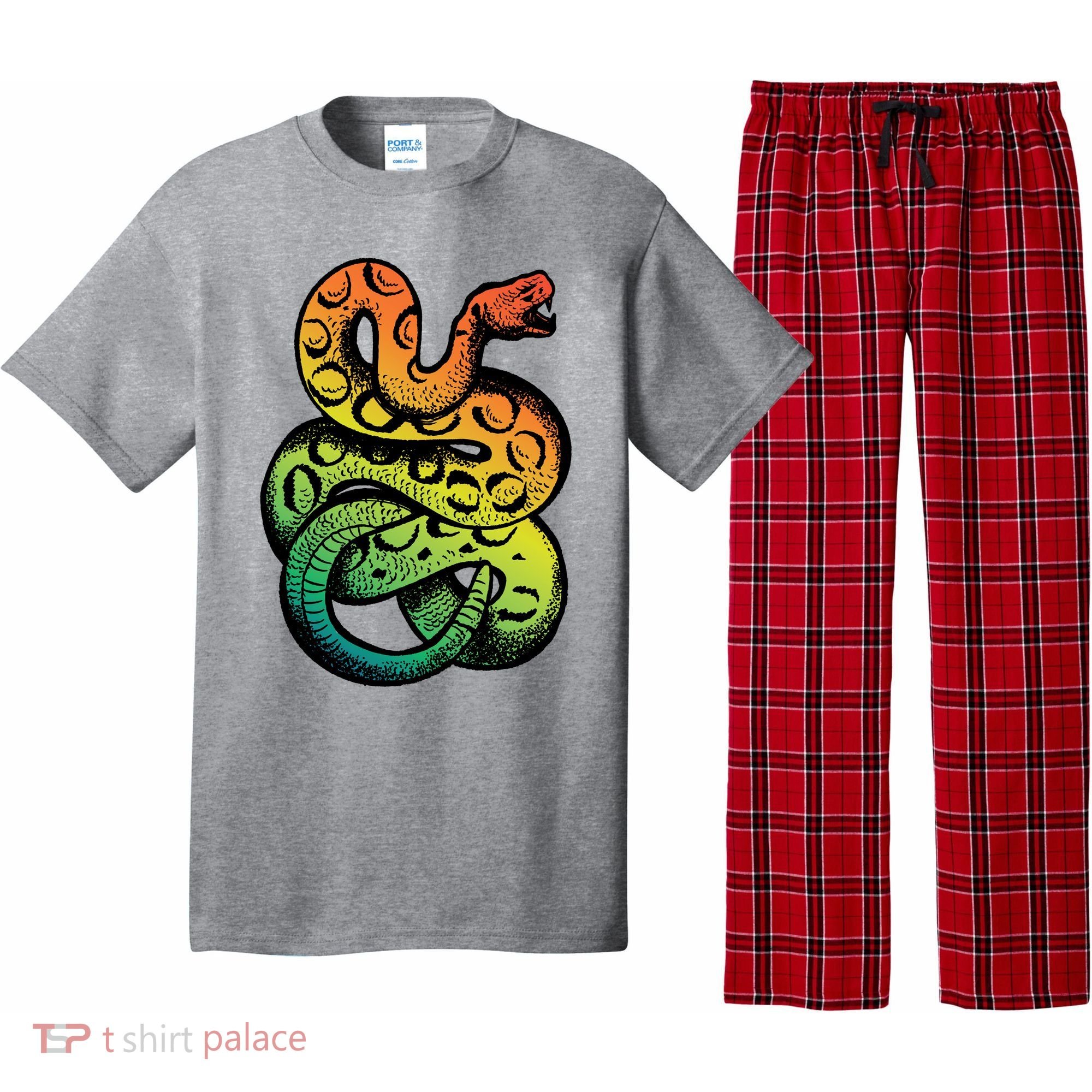 Rainbow Rattlesnake Pajama Set