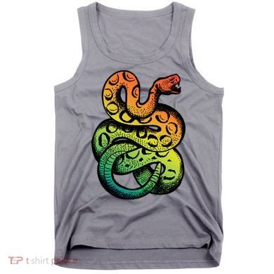 Rainbow Rattlesnake Tank Top