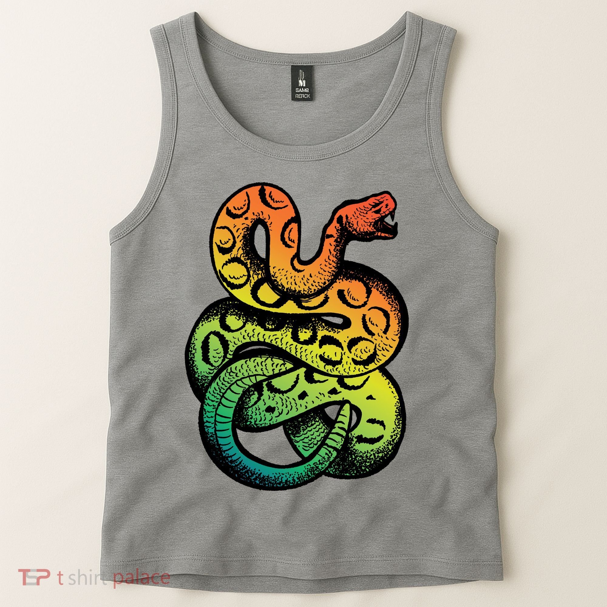 Rainbow Rattlesnake Tank Top