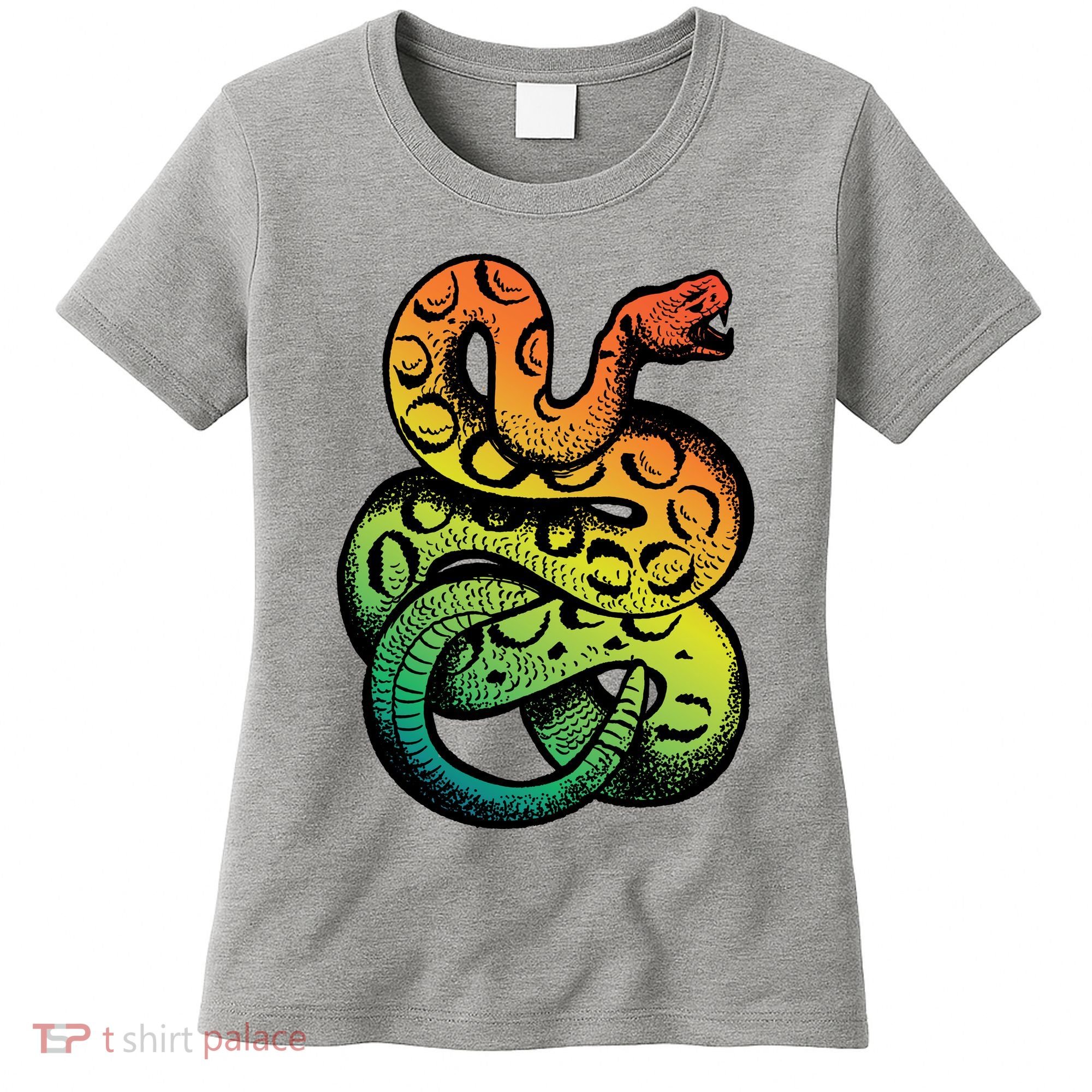 Rainbow Rattlesnake Women's T-Shirt