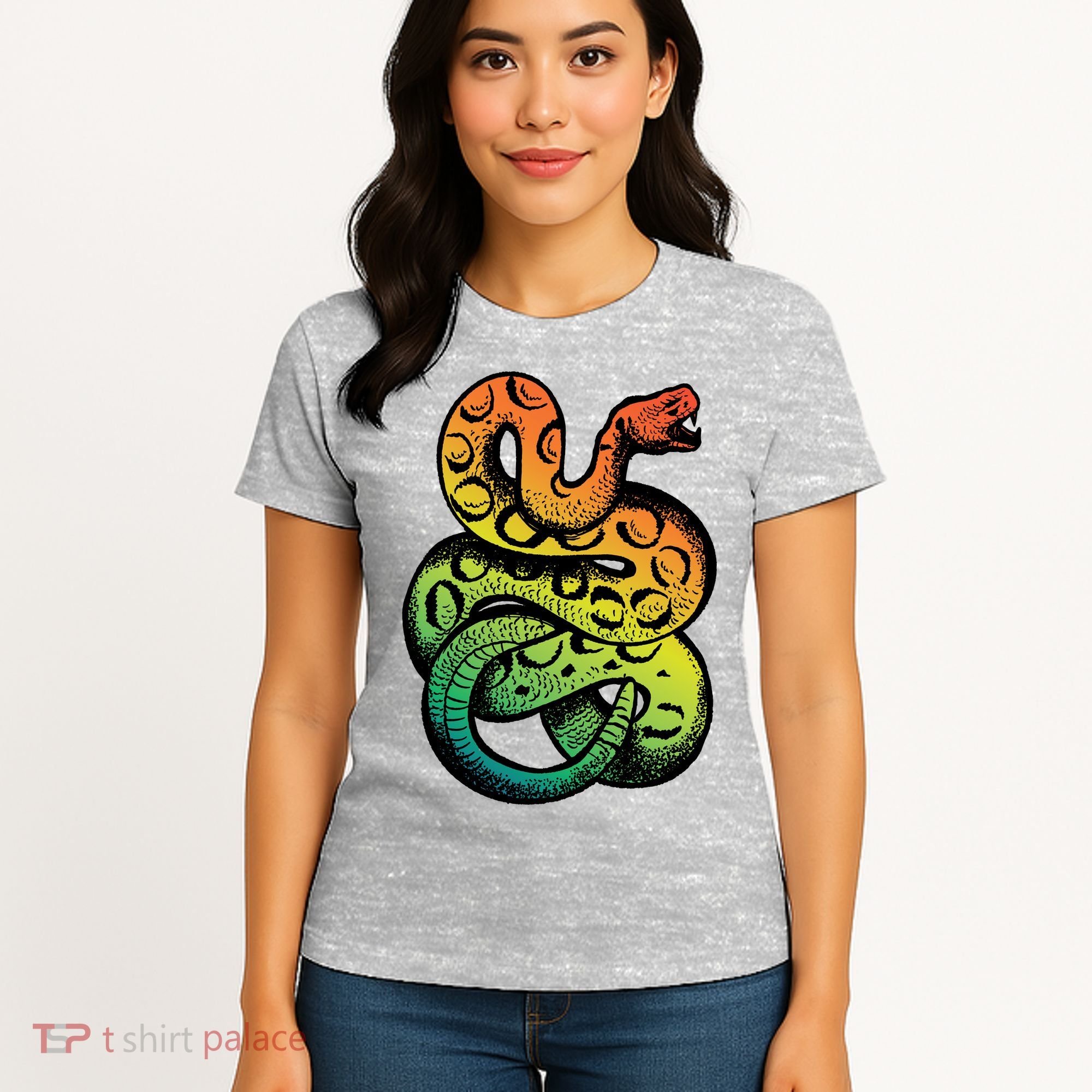 Rainbow Rattlesnake Women's T-Shirt