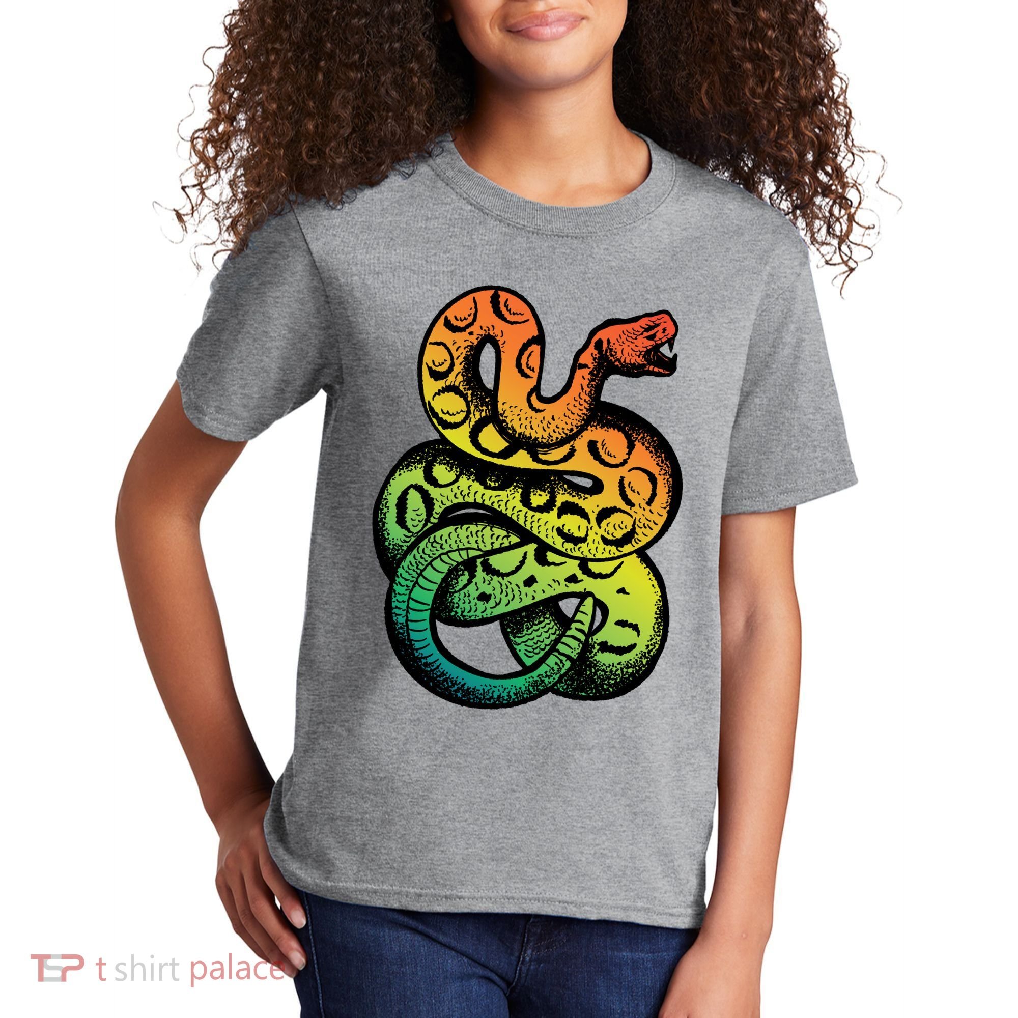 Rainbow Rattlesnake Kids T-Shirt