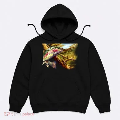 Rainbow Trout Fishing Hoodie