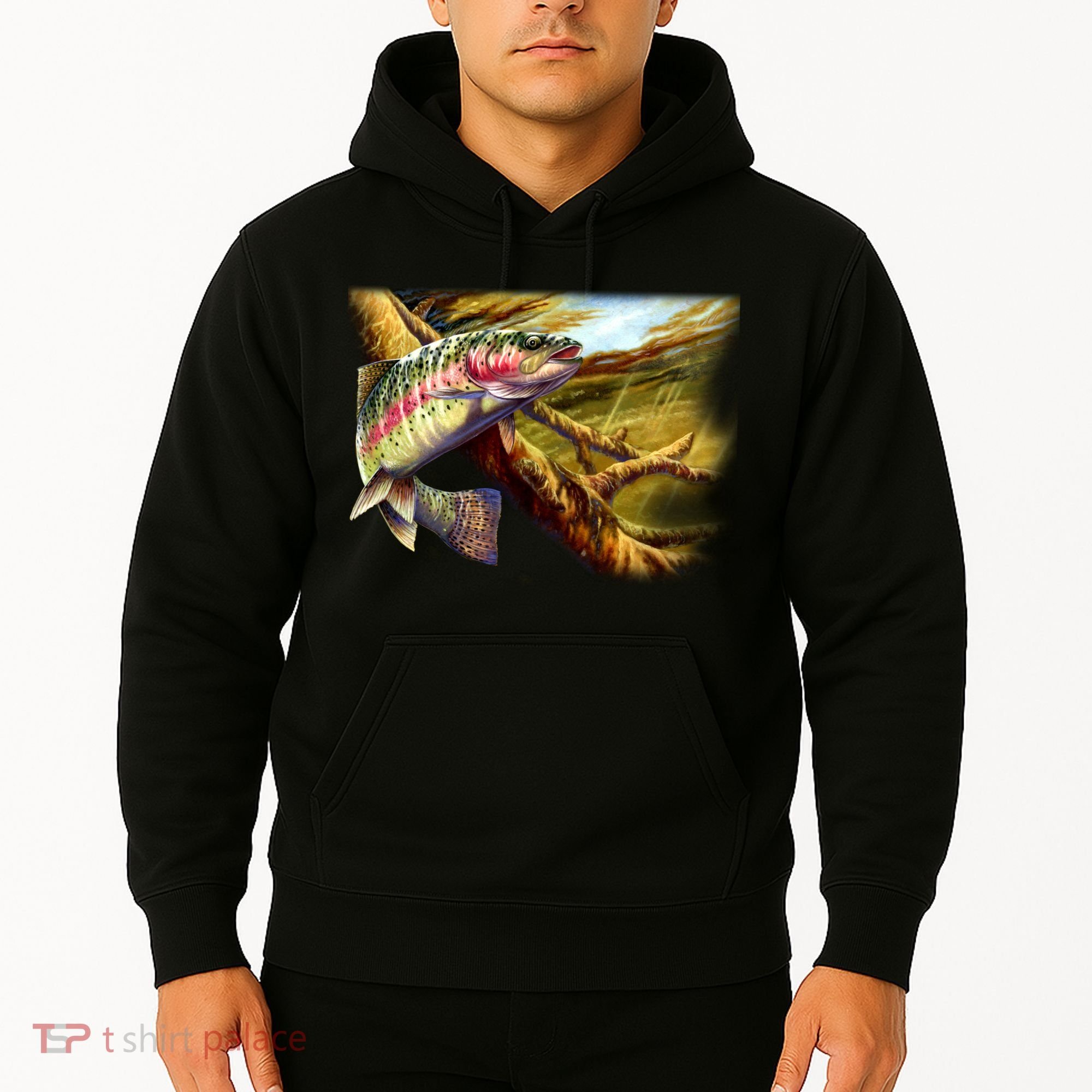 Rainbow Trout Fishing Hoodie