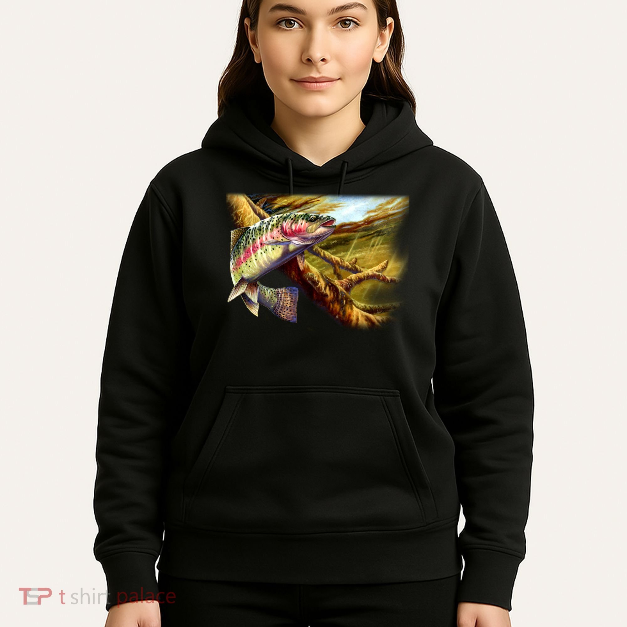 Rainbow Trout Fishing Hoodie