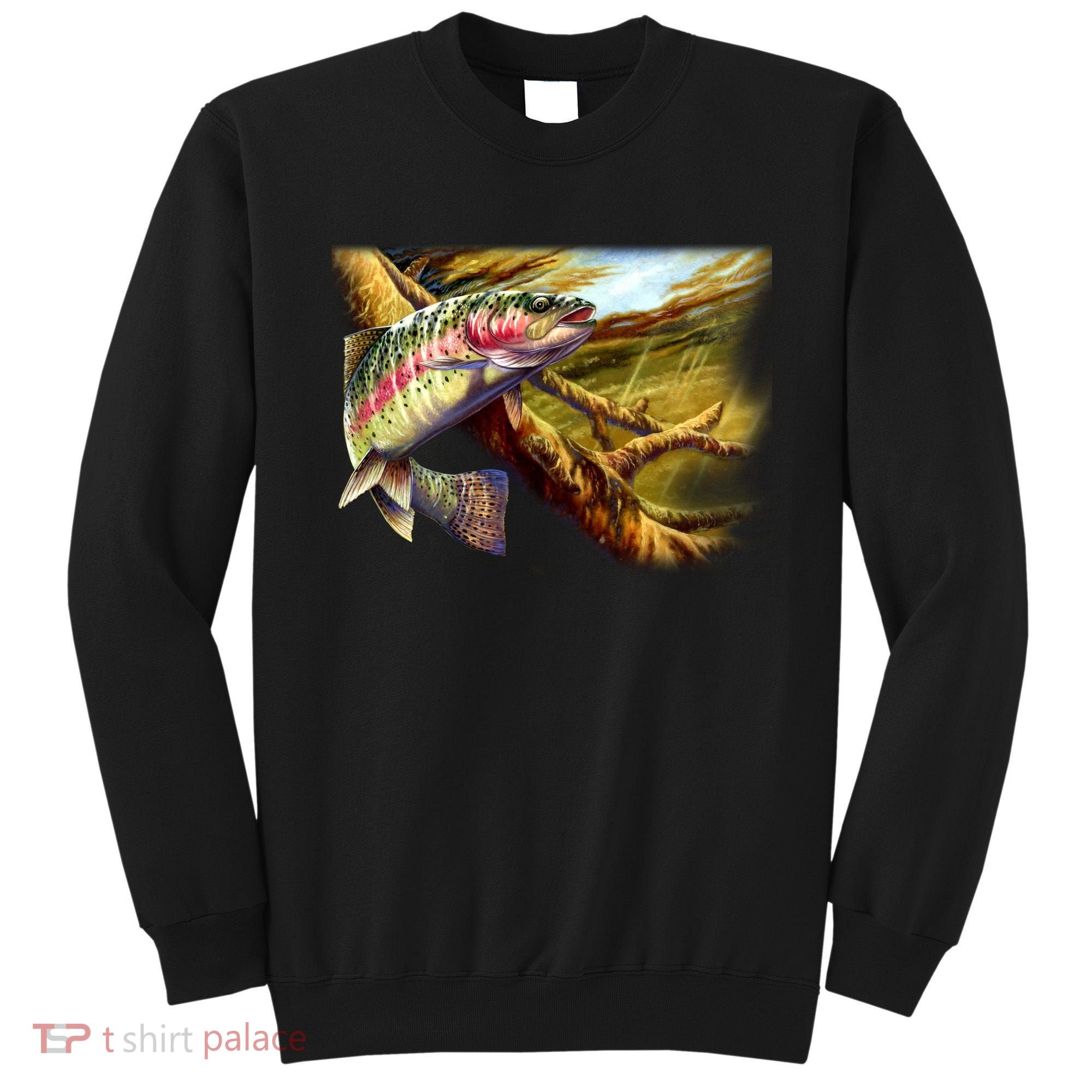 Rainbow Trout Fishing Sweatshirt
