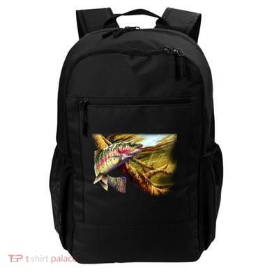 Rainbow Trout Fishing Backpack